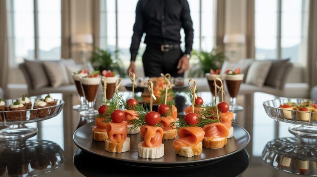 Servicio de catering para eventos privados y corporativos en La Moraleja
