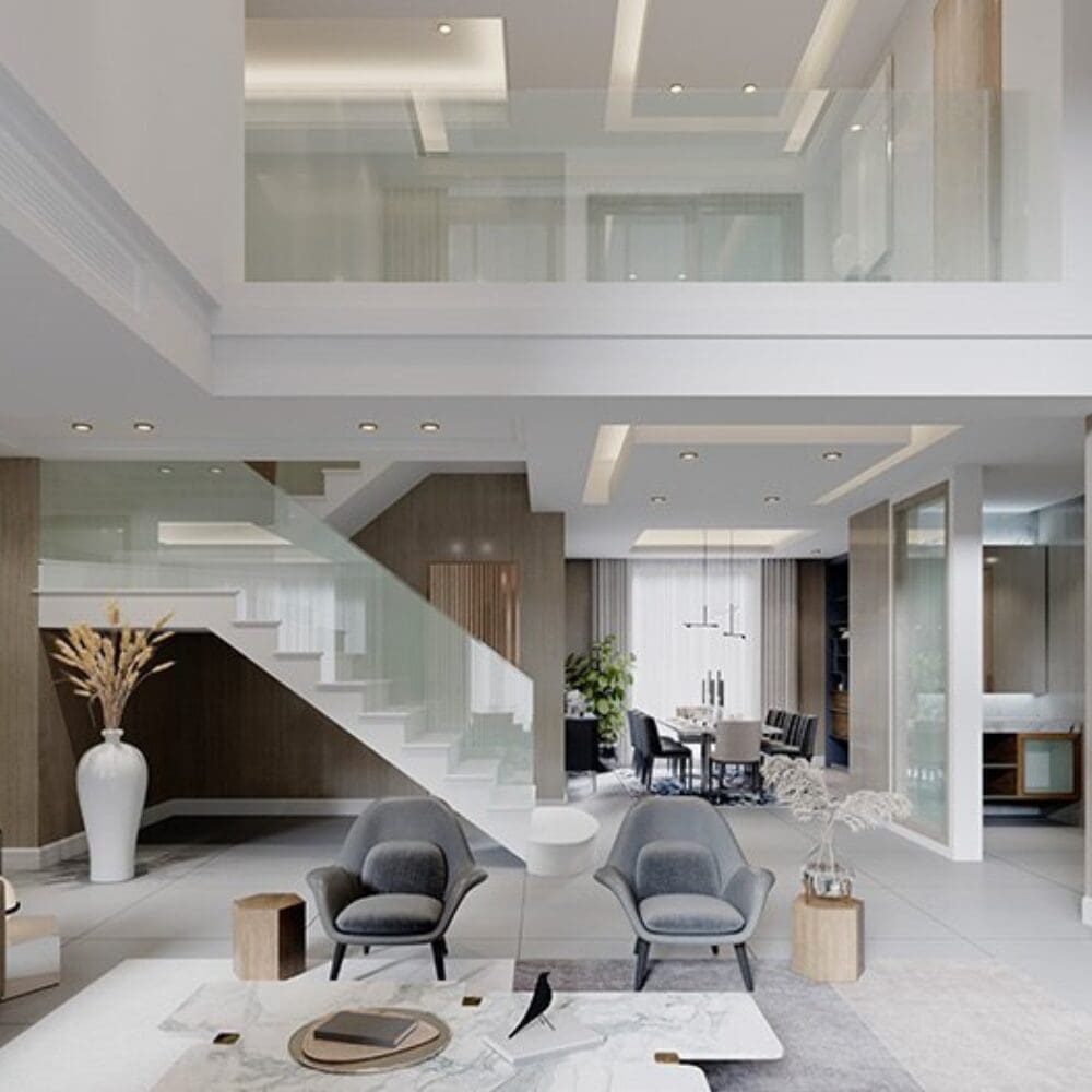 Inmobiliarias en la Moraleja - Casa moderna en La Moraleja con espacios amplios y luminosos