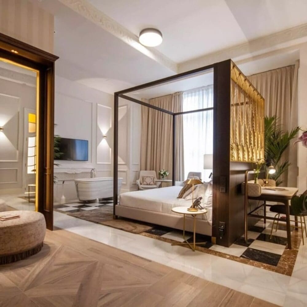 Interior de vivienda de alto nivel en La Moraleja con diseño cuidado - inmobiliarias en la moraleja